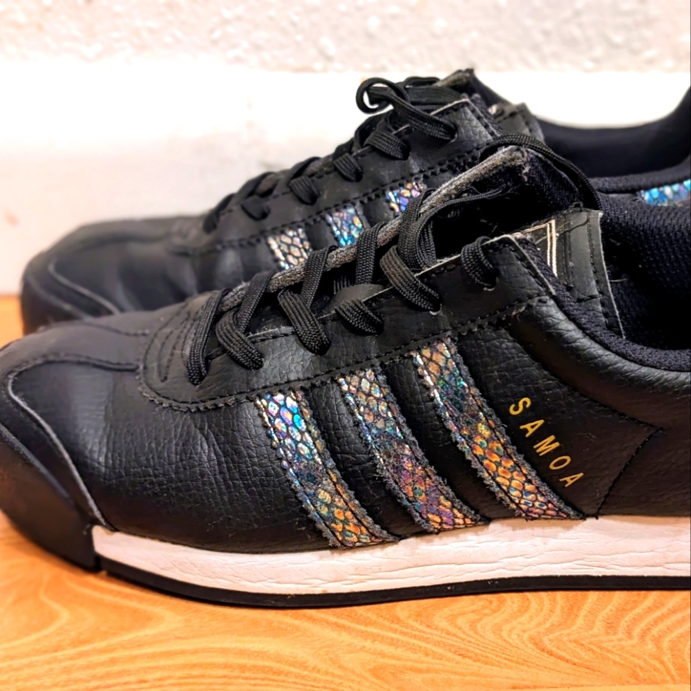 Adidas Samoa Snakeskin Lace-up Shoes